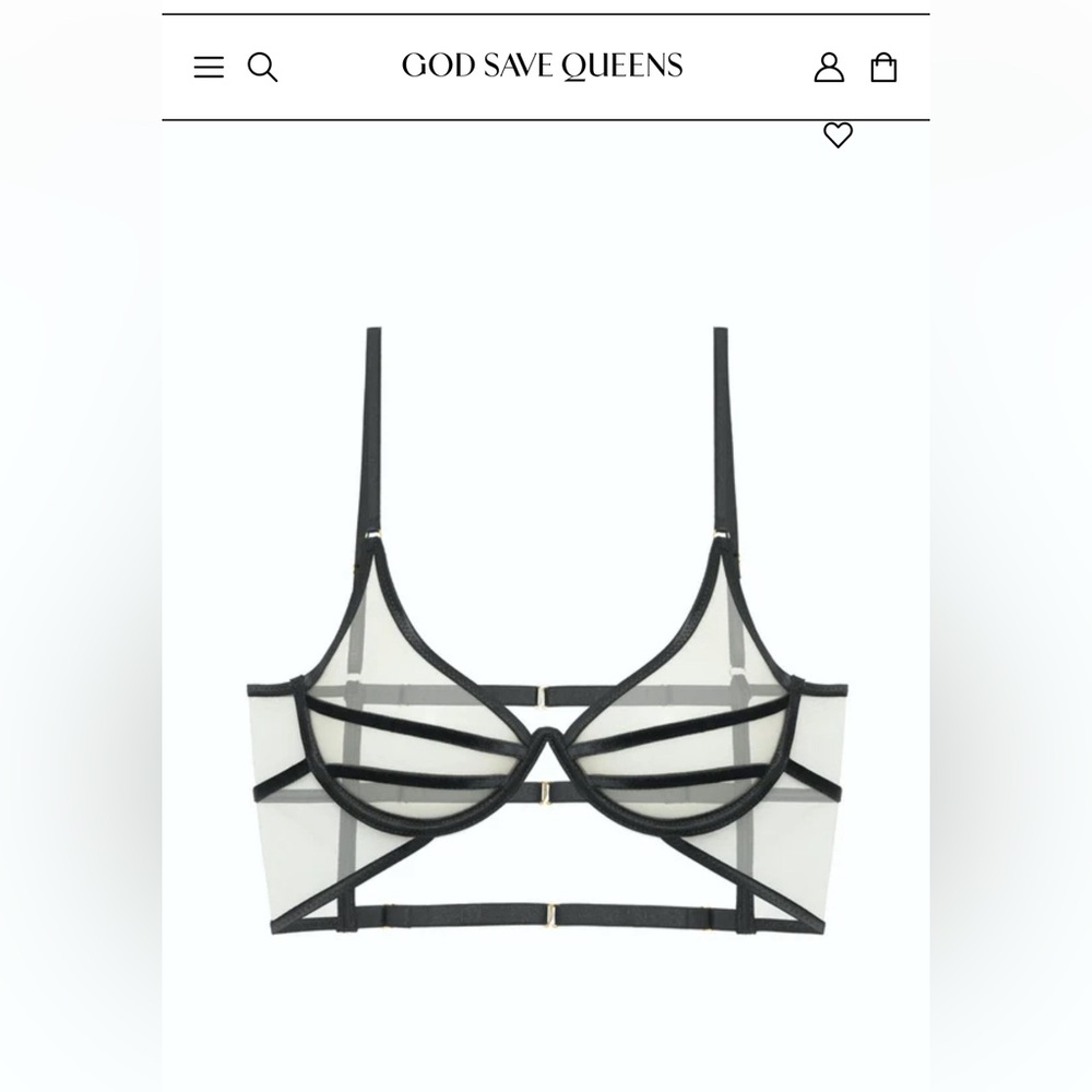 MESH SEMI-CORSET XS • GodSavesQueens